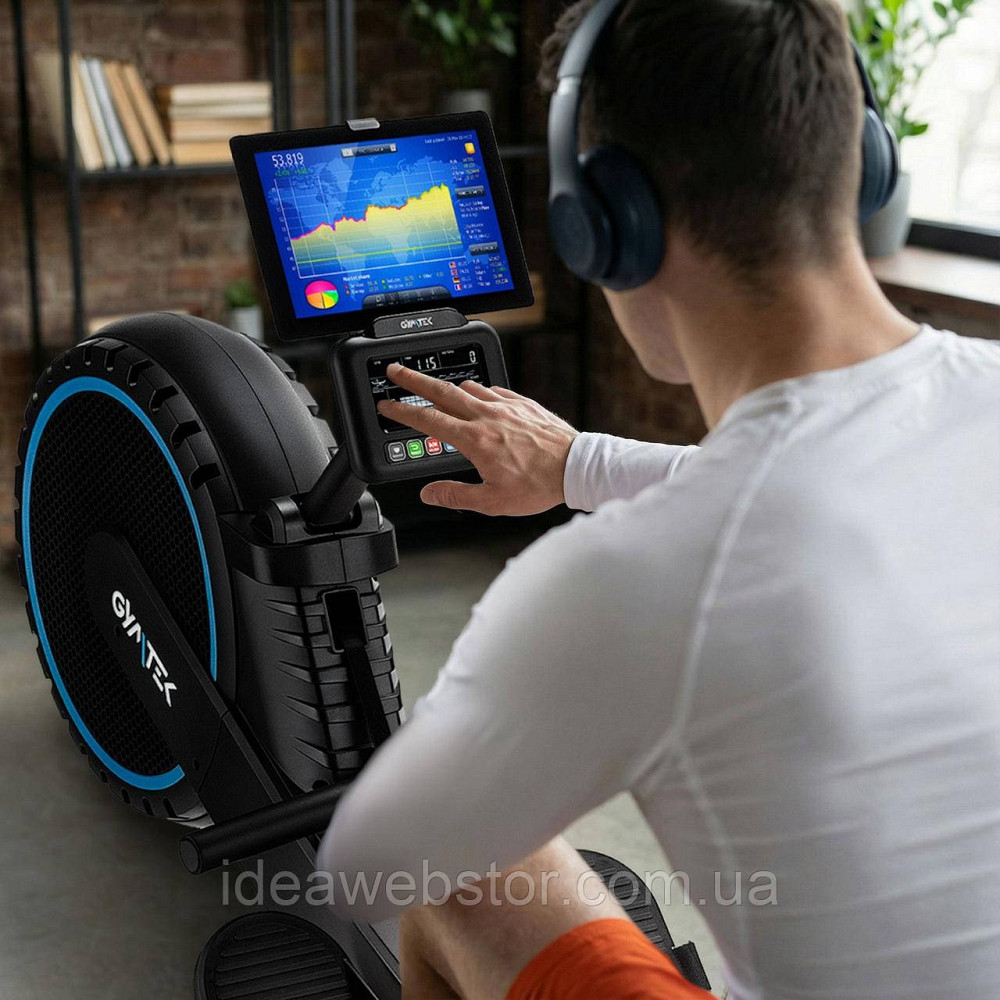 Гребний тренажер Gymtek XR2500 аеромагнітний Київ - фото 5