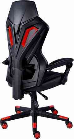 Крісло для геймерів Aula F010 Gaming Chair Black/Red (6948391286228) чорний з червоним Харків