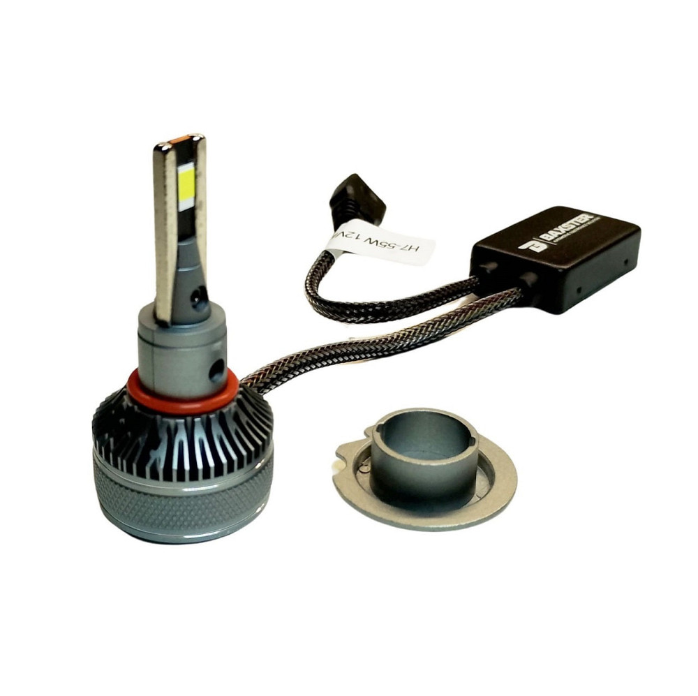 Комплект світлодіодних ламп BAXSTER PL Power Light H7 (PX26d) Canbus 6000K 12V Харків - фото 2