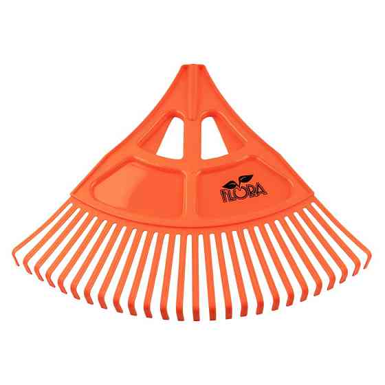 Грабли пластиковые веерные 26 зубцов 615×545мм FLORA (5051654) Киев