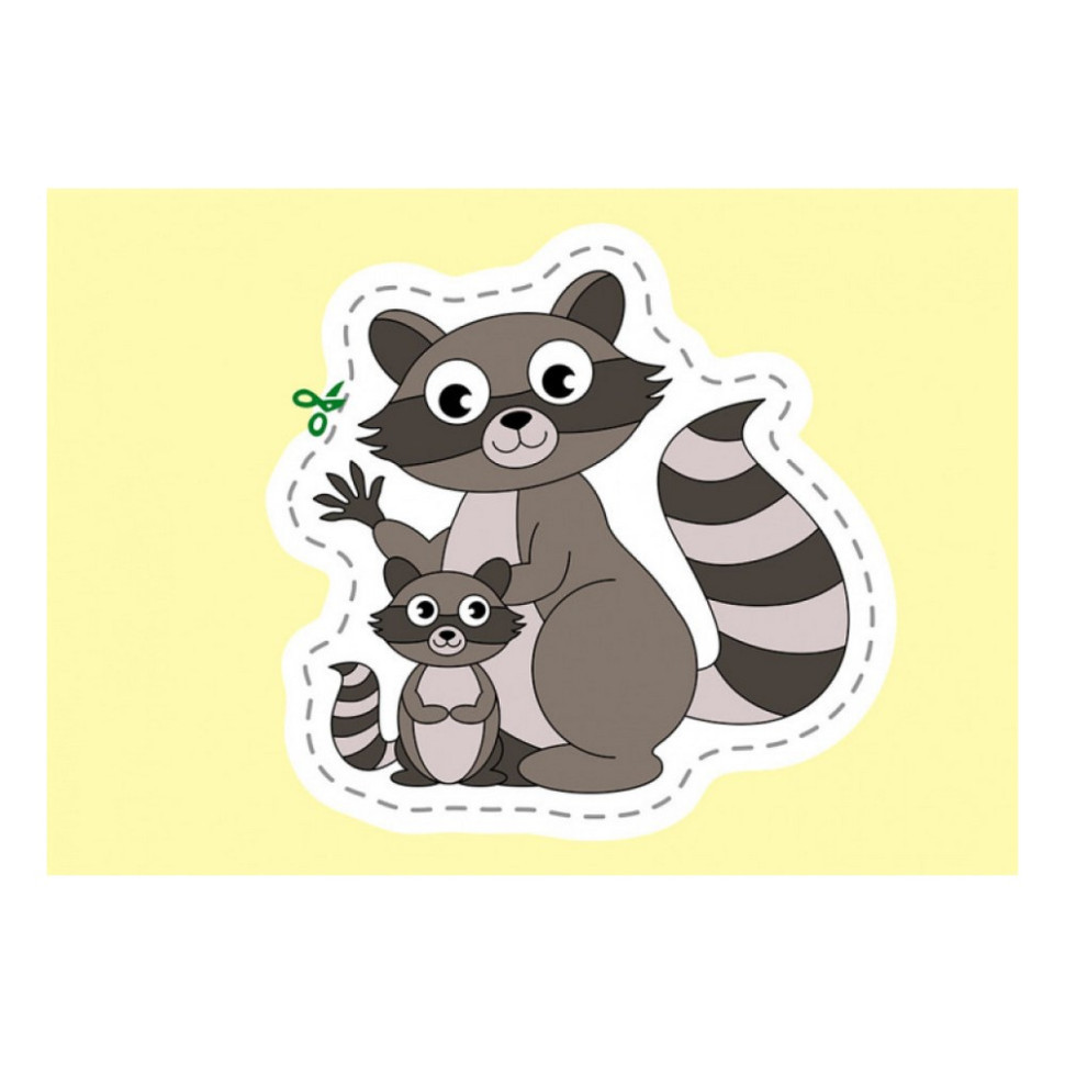 Вирізалки для найменших. Тварини та їх дитинчата КЕНГУРУ 1376004 від 3 років Вінниця - фото 2