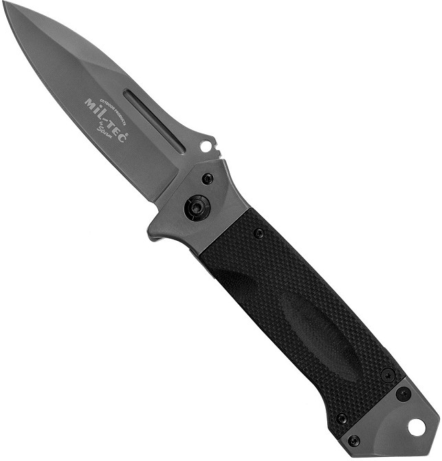 Складаний Ніж з мотузкою + кліпса Mil-Tec від Sturm "Army DA35" (15344502) Нержавіюча сталь Нововолинськ - фото 2