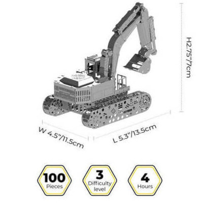 Конструктор Metal Time коллекционная модель Tireless Digger (MT043) Винница - изображение 2