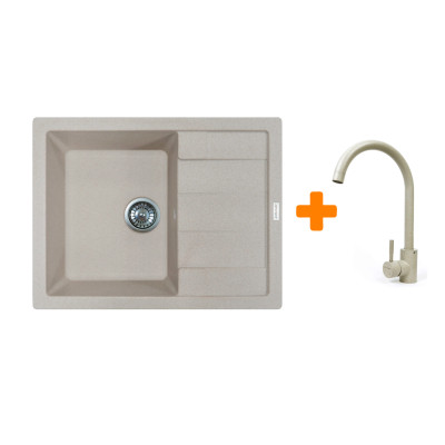 Мойка кухонная Adamant Anila Avena + змішувач (182496910306) Вінниця - фото 1
