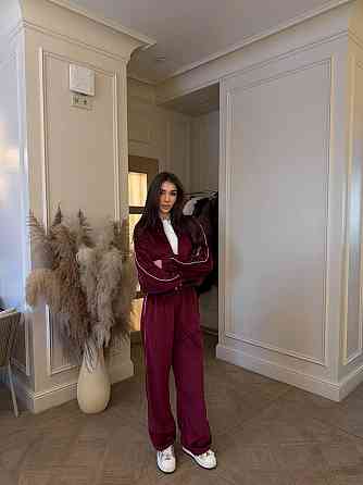 Женский велюровый костюм двойка кофта и штаны Одесса