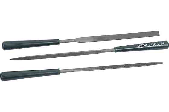 Набір надфілів різнопрофільних 10пр. (L-140мм, Ø3мм) RockForce RF-6163 Одеса