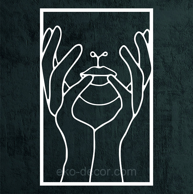 Декоративне настінне Панно «Жінка», Декор на стіну Київ - фото 7