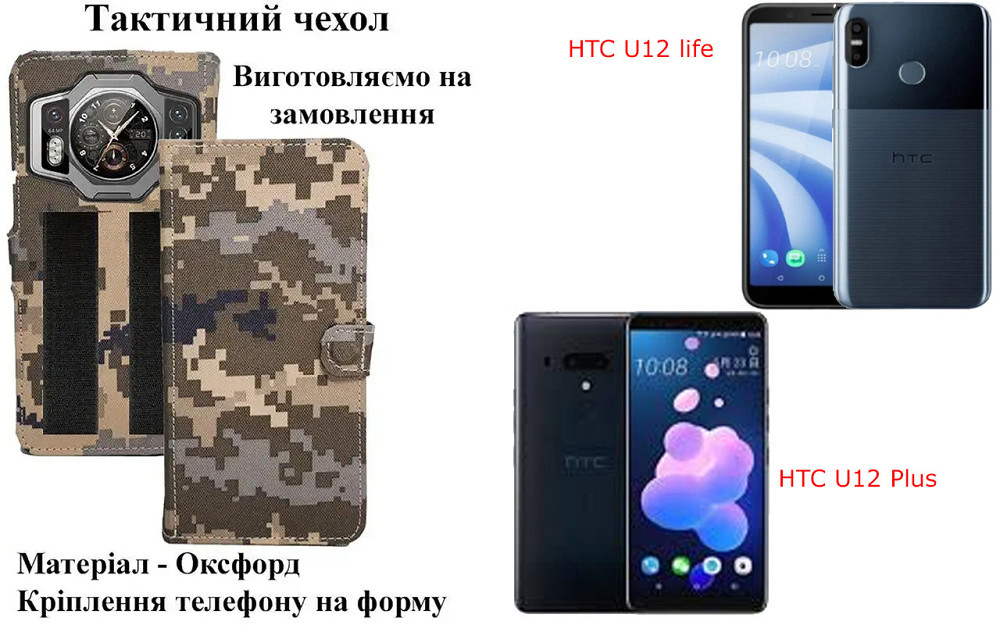 Тактический чехол для Google Pixel 10, Google Pixel 10a, крепится к снаряжению на липучке Киев - изображение 1