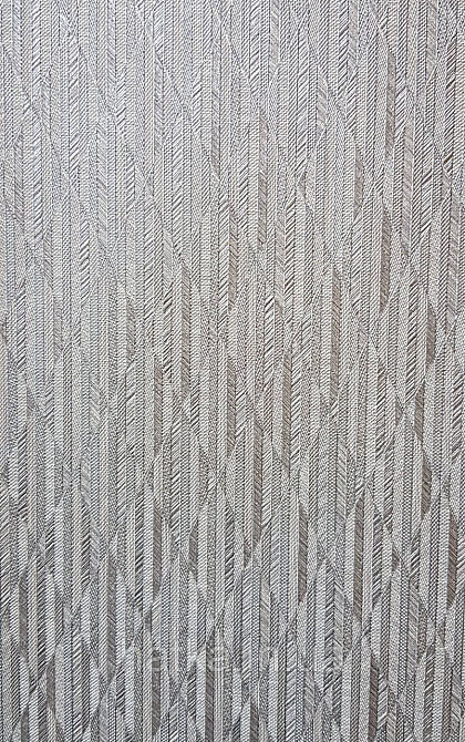 Обои винил на флизелине AdaWall Omega1.06х10 геометрия 3д фигуры полосы под бамбук серый металлик 23205-3 Киев - изображение 1