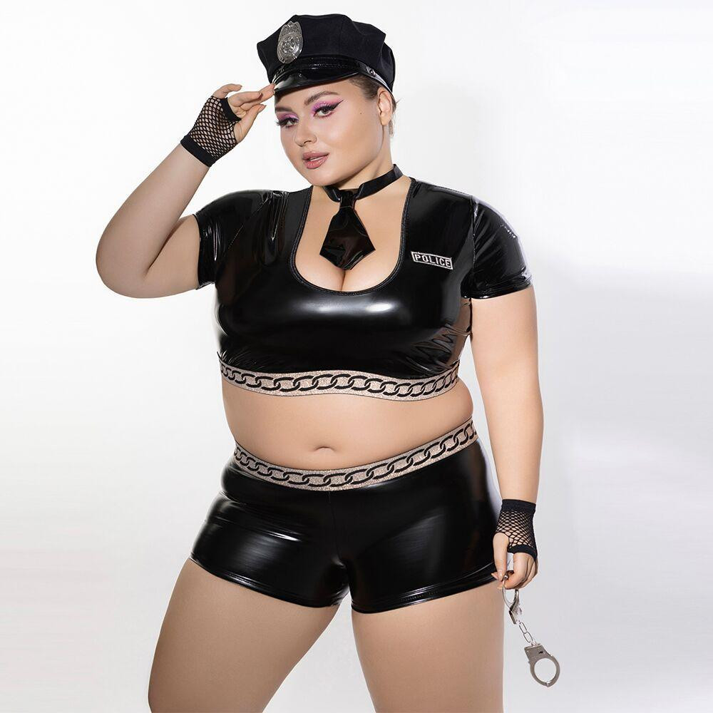 Эротический костюм полицейской JSY P61120 Plus Size Sex Aura Киев - изображение 1