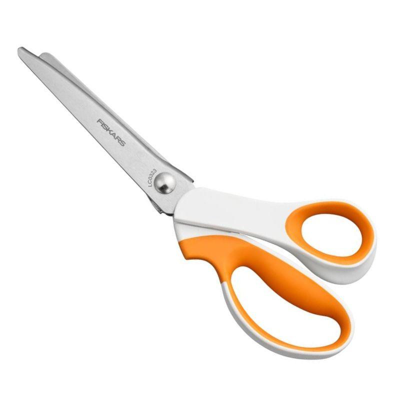 Кравецькі ножиці зубчасті «зигзаг» 24 см Fiskars (1070024) Нововолинськ - фото 1