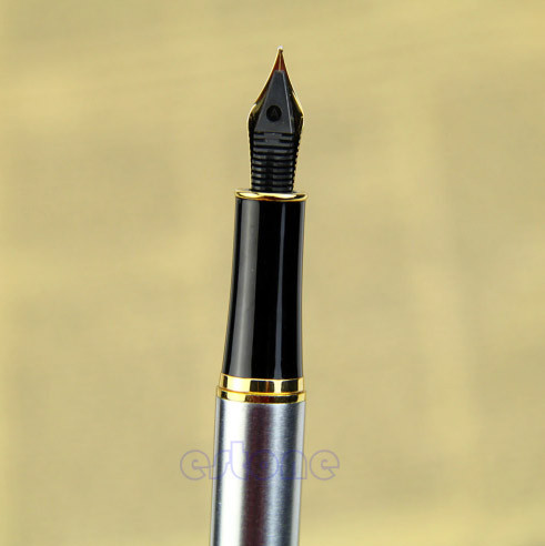 Ручка перова чорнильна метал Київ - фото 4