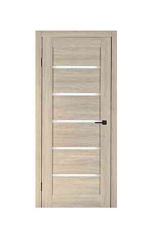 Дверь Реликт Лайн 30 Дуб Grey + Стекло сатин 90*200 см Ламинированные межкомнатные двери Киев