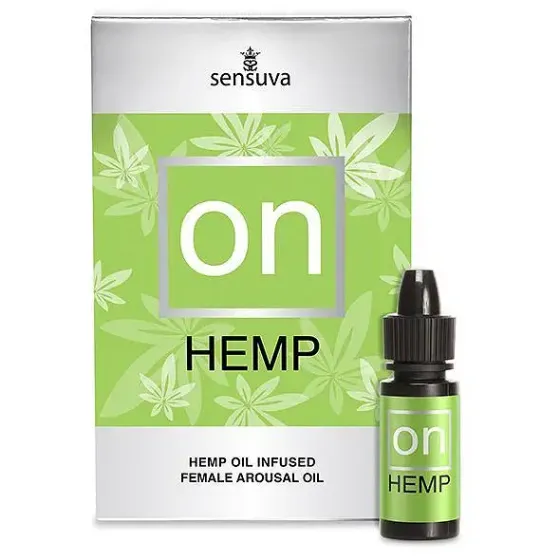 Збуджувальні краплі для клітора Sensuva - ON for Her Hemp Infused Arousal Oil (5 мл) з олією конопел Львів