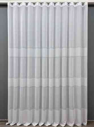 Тюль льон "Мережка" колір білий 1354т Київ