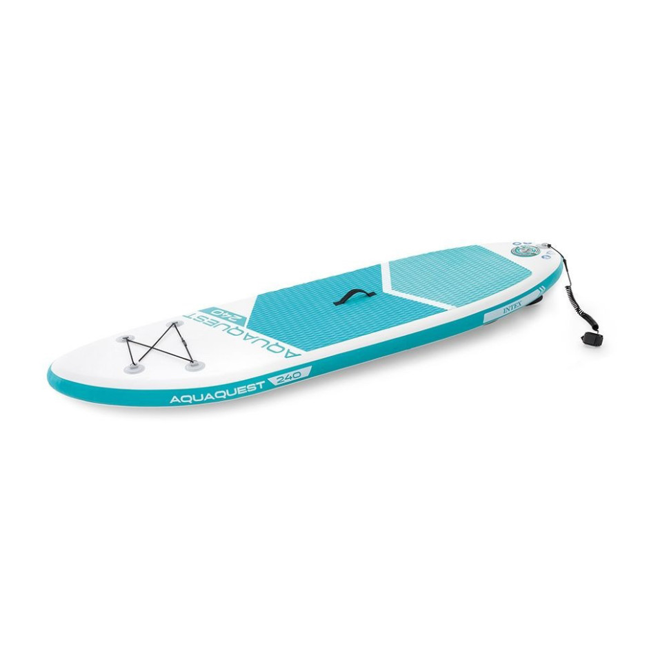 SUP-борд Aqua Quest 240 68241, 240 х 76 х 13 см, доска, весло, ручной насос, сумка Винница - изображение 2