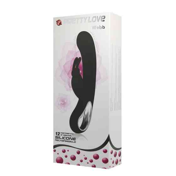 Вібратор - Pretty Love Webb Vibrator Black Sex Aura Київ