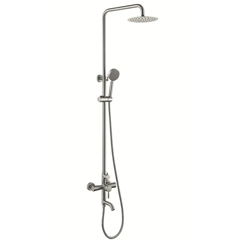 Душова колона зі змішувачем Zerix LUX-009-J із нерж. сталі SUS304   ( ZX4878 ) 39711 Харьков - изображение 1