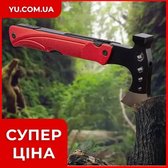 Многофункциональный туристический топор-мультитул EL-2381-10 Коломыя