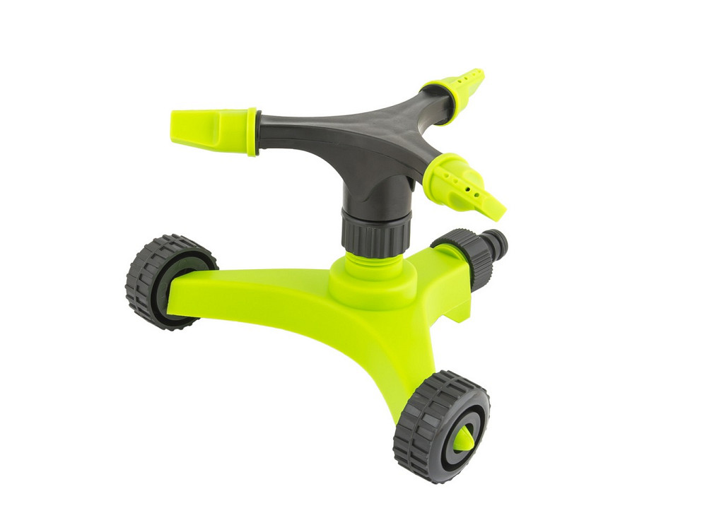 MASTERTOOL Зрошувач для поливу обертовий MASTERTOOL 3-х ріжковий ½" на коліщатках 12 м 180 м² 9 Коломыя - изображение 8