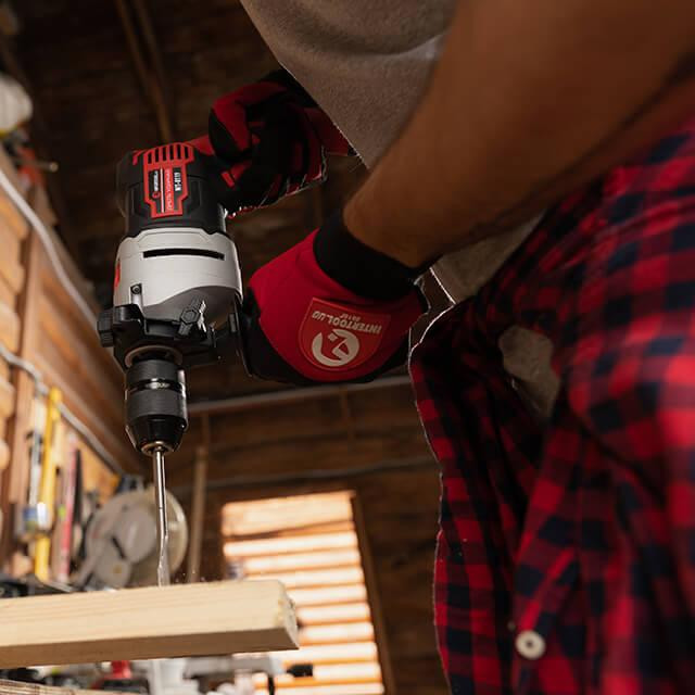 Дриль ударний, 0,9 кВт, 0-2800 об/хв, 1,5-13 мм, металевий корпус редуктора, швидкозатискний патрон INTERTOOL WT-0119 Киев - изображение 18