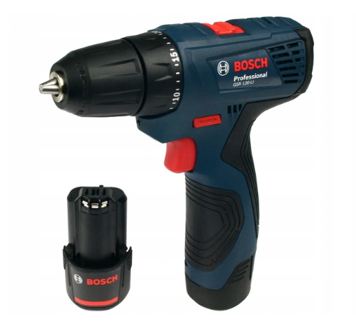 Аккумуляторный шуруповерт Bosch GSR 120 LI (06019G8000): 30/13 Нм, 1300 об/мин, 2 Акб 12 В / 2 Ач Li-ion Киев
