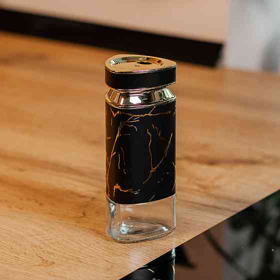 TS Kitchen Ємність для спецій скляна 120 мл чорна Коломия