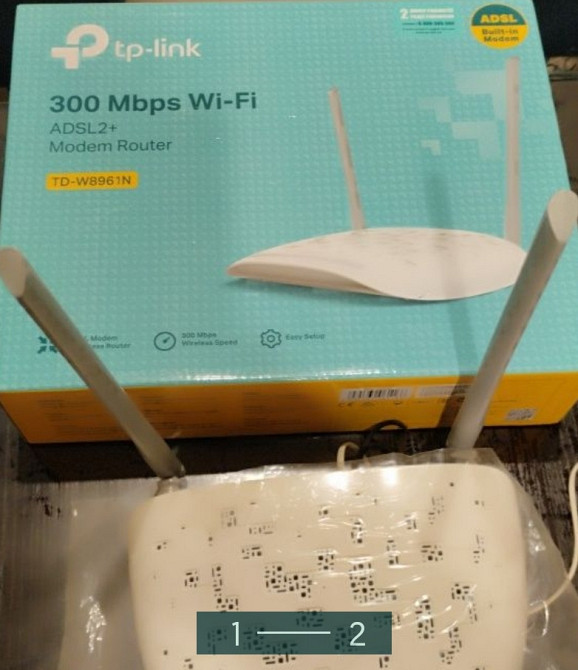 Маршрутизатор: TP-LINK TD- W8961N.Wi-Fi Київ - фото 1