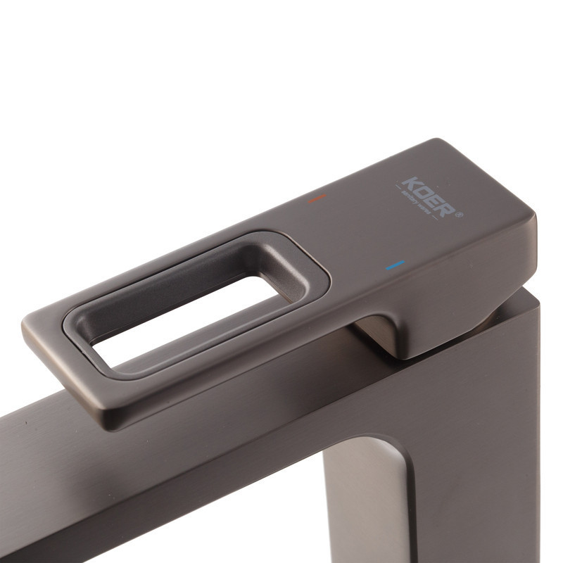 Змішувач для умивальника KOER KB-10009-07 (Колір графіт) (KR5976)   ( 29905 ) Харків - фото 5