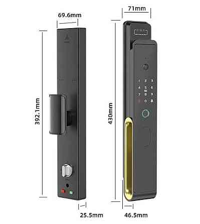 PES Gold з Face-ID електронний смарт-замок з розпізнаванням обличчя Київ