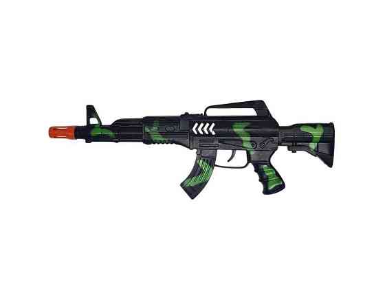 Автомат зелений трещітка арт.333-34 ТМ 7TOYS Київ