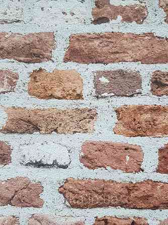 Обои виниловые на флизелине AS creation The Bos 0.53х10 под кирпич коричневые кирпичные на молочном Киев