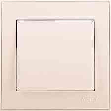 RAIN крем Вимикач внутрішній прохідний 1кл Лезард Житомир