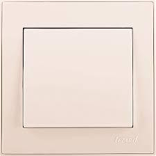 RAIN крем Вимикач внутрішній прохідний 1кл Лезард Житомир - фото 1