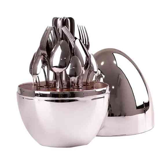 Набір столових приборів на 6 осіб з підставкою Київ