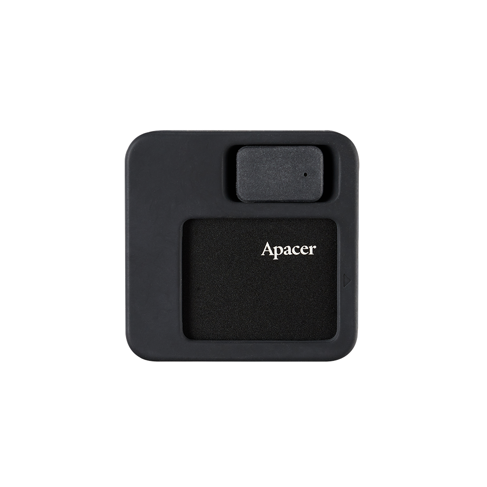 Портативный SSD Apacer AS714 1TB USB 3.2 Gen.2 Read/Write 1000MB/s Black Киев - изображение 1