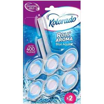 Туалетный блок Kolorado Голубая вода 51 г 2 шт. (5902506009318) Винница