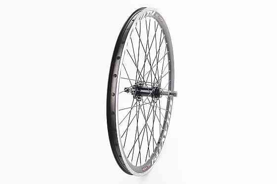 Колесо 24" заднє V/Disk-brake, обід "крапля" алюмінієвий, втулка 14Gx36H, під вільнобіг, кріпл. гайка, "GRAVITY" Київ