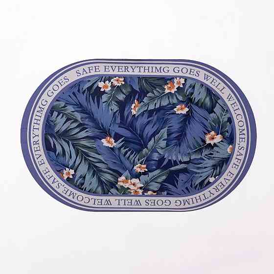 Диатомитовый овальный коврик для дома 38×58 (см) влаговпитывающий коврик для кухни ванны и туалета HP-42-57 Киев