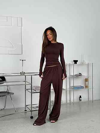 Женский базовый костюм двойка из вискозы Одесса