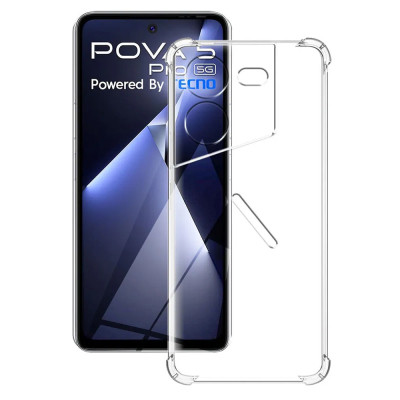Чехол для мобильного телефона BeCover Anti-Shock Tecno POVA 5 Pro 5G (LH8n) Clear (711780) Винница - изображение 1