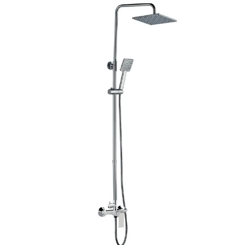 Душевая колонна со смесителем HAIBA ALEX 003-J WHITE-CHROME (HB9566) Киев - изображение 1