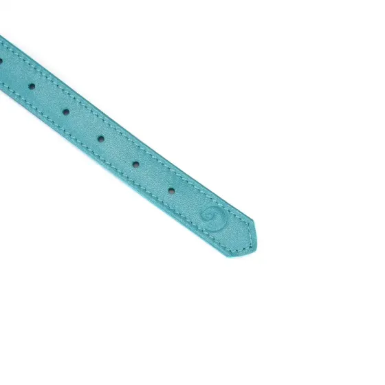 Маска на глаза Liebe Seele Blue Lamb Leather Blindfold with Velvet Lining Львов