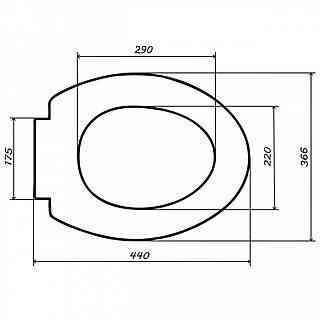 Сидение для унитаза 