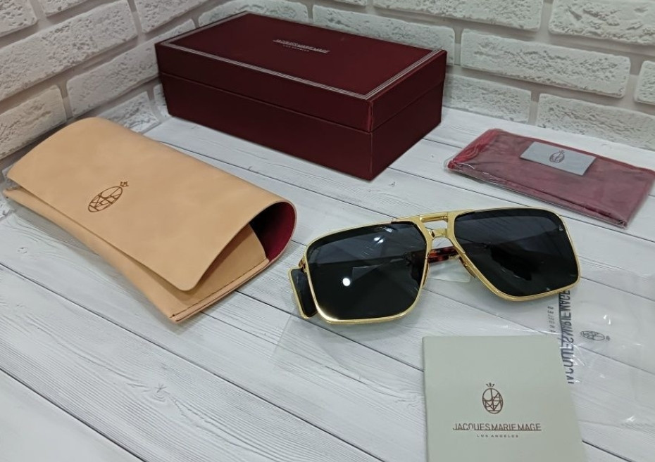 Солнцезащитные очки Jacques Marie Mage с боковой шторкой. Киев - изображение 1