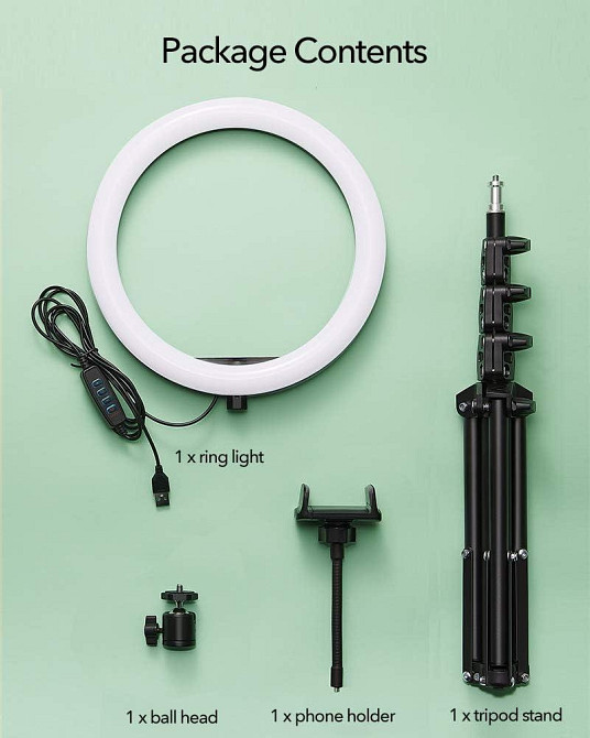 Кольцевая LED лампа ESR 10