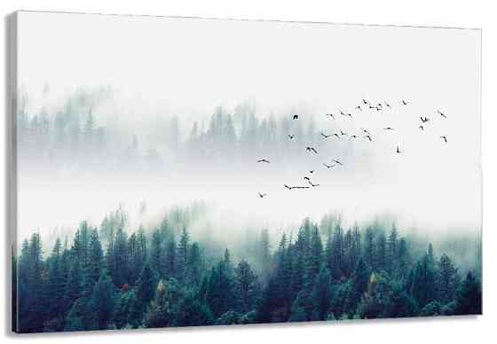 Картина холст в гостиную / спальню  Природа Ліс     MLP_310 80х160см Киев