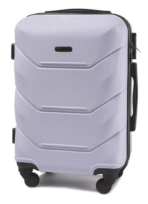 Чемодан пластиковый WINGS 147 малый 55 см светло-фиолетовый Киев - изображение 1