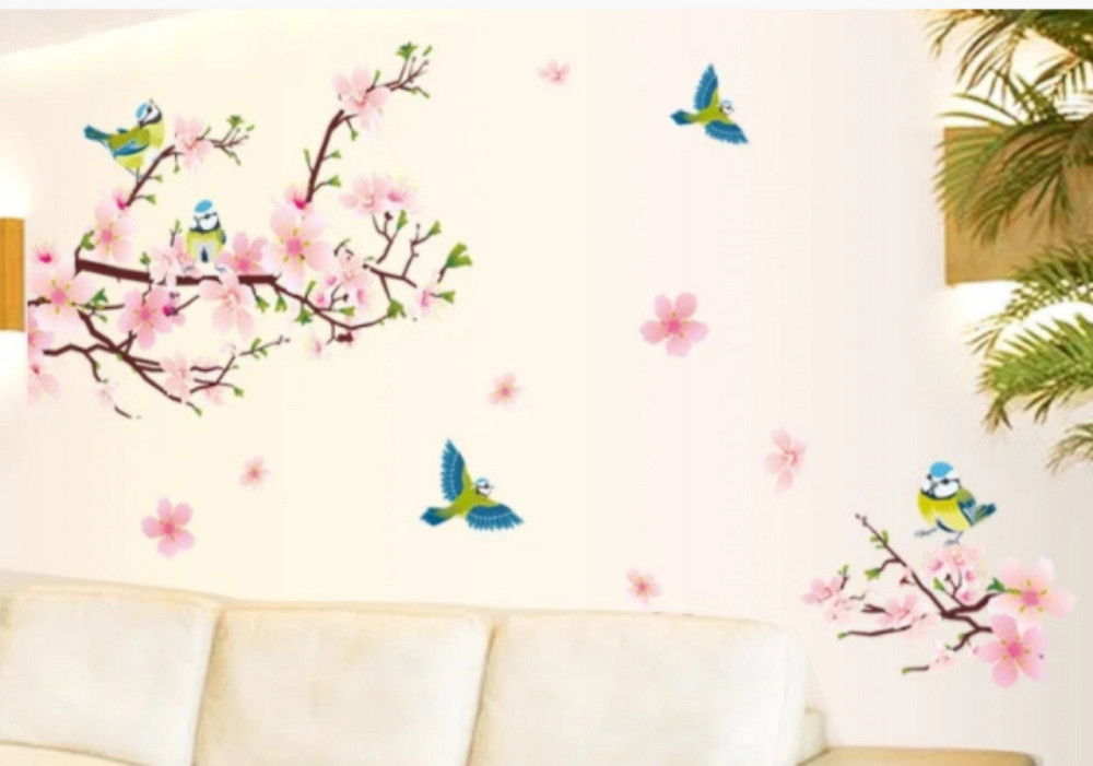 Наклейка вінілова на стіну Квітуча гілка Київ - фото 3