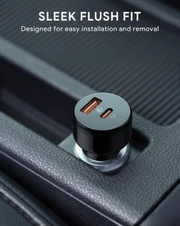 Автомобільний зарядний пристрій Aukey USB-C потужністю 36 Вт Київ